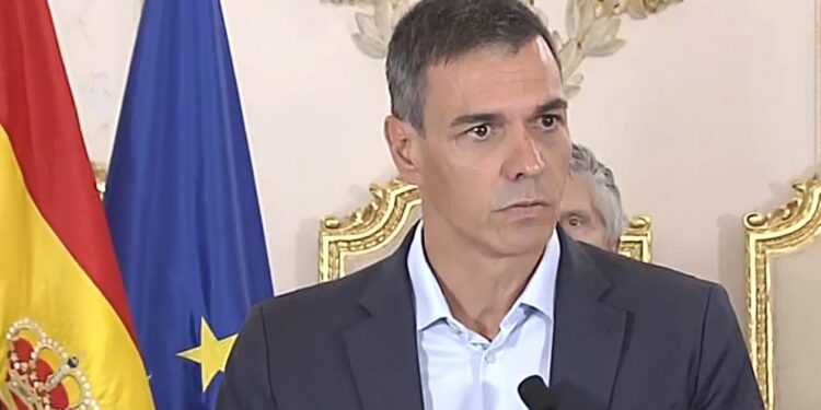 Il primo ministro spagnolo, Pedro Sanchez [foto: imagoeconomica]