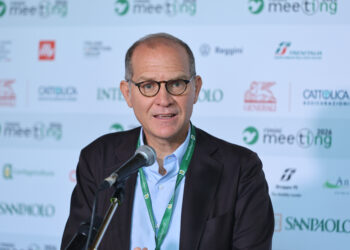 Massimiliano Giansanti all'ultimo Meeting di Rimini. 2026. Source: Imagoeconomica