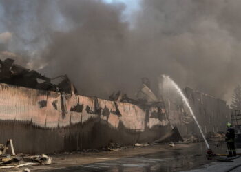Rubble following a Russian drone attack. September 7, 2026. Source: Imagoeconomica via Dsns.gov.ua