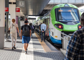 Treni. Source: Imagoeconomica via Ermes Beltrami