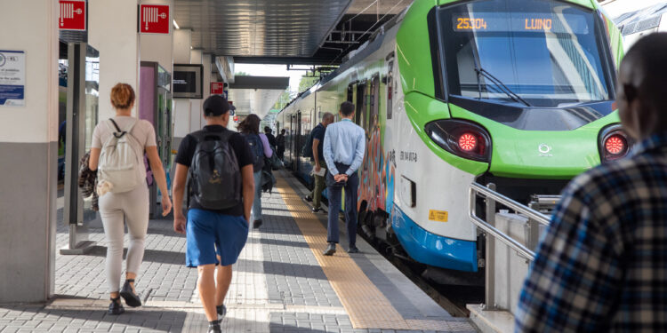Treni. Source: Imagoeconomica via Ermes Beltrami