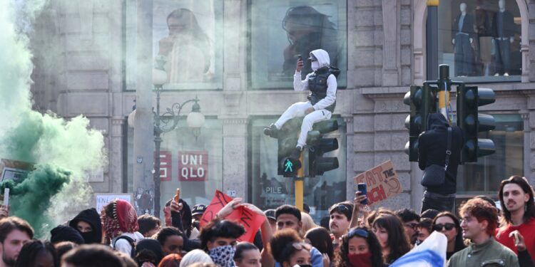 proteste contro il caro vita Italia Strasburgo