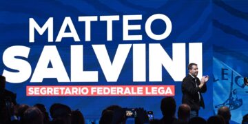 Matteo Salvini, segretario della Lega, ministro delle Infrastrutture e vicepremier [Milano, 25 ottobre 2026. Foto: Roby Bettolini/imagoeconomica]