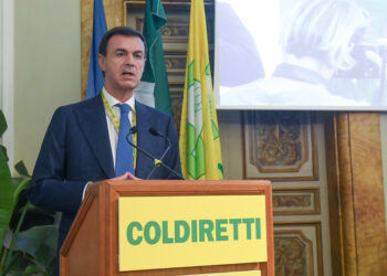 Il presidente di Coldiretti, Ettore Prandini. Roma, 27 ottobre 2026. Source: Imagoeconomica via Paola Onofri