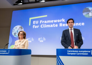 Wopke Hoekstra e Teresa Ribera presentano il Quadro sulla resilienza climatica, contro eventi climatici estremi