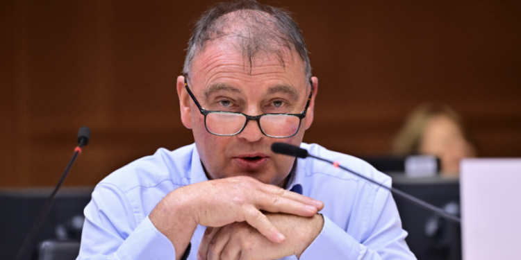 Il membro del CESE, John Comer. Crediti: Comitato economico e sociale
