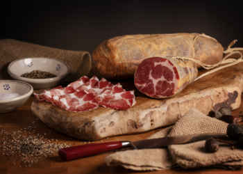 Il capocollo di Martina Franca. Crediti: Ministero dell'Agricoltura italiano
