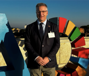 Stoyan Tchoukanov, President of the NAT section of the EESC, at FAO. 19 October 2026. Source: EESC