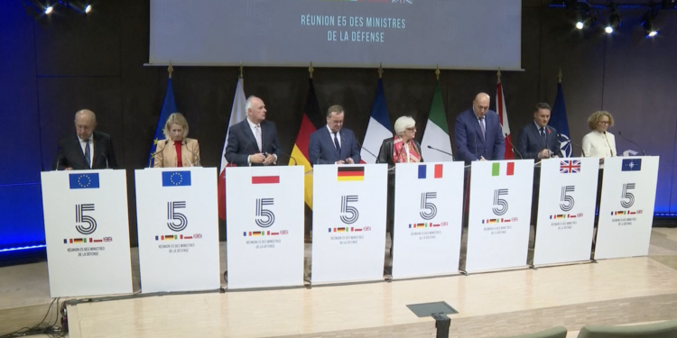 E5 Parigi Kiev Kaja Kallas Guido Crosetto
