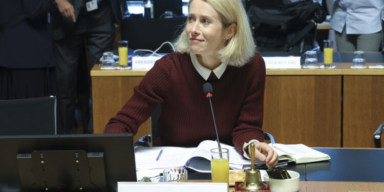 L'Alta rappresentante per la politica estera e di sicurezza dell'UE, Kaja Kallas [Lussemburgo, 12 ottobre 2026. Foto: European Council]