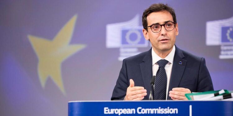 Stephane Séjourné, vicepresidente esecutivo per la Strategia industriale [Foto: Claudio Centonze. Copyright: CE - Service audiovisuel, European Union, 2026]