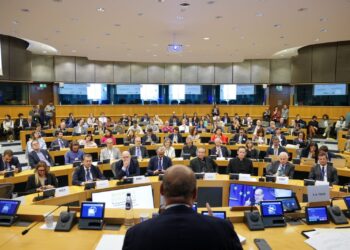Un momento della riflessione guidata da Nicola Zingaretti (Foto: Delegazione PD)